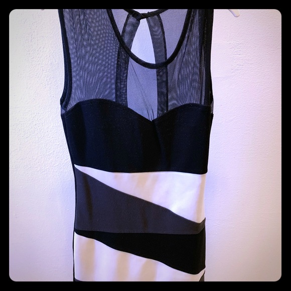 Dresses & Skirts - Black/White/Gray Dress